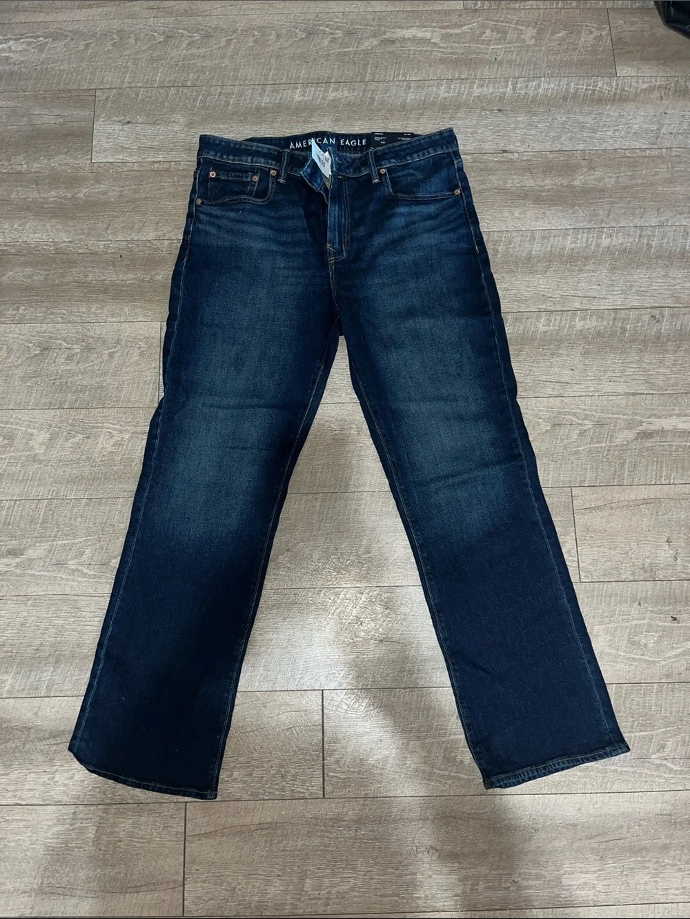 American Eagle Outfitters Men's Dark Blue Original Bootcut